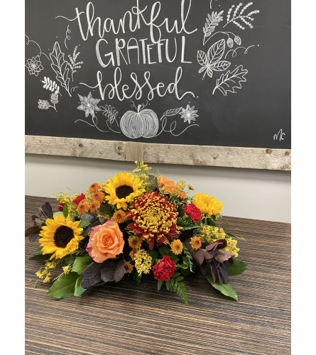 Harvest Dream. An arrangement by Grande Prairie Florist.