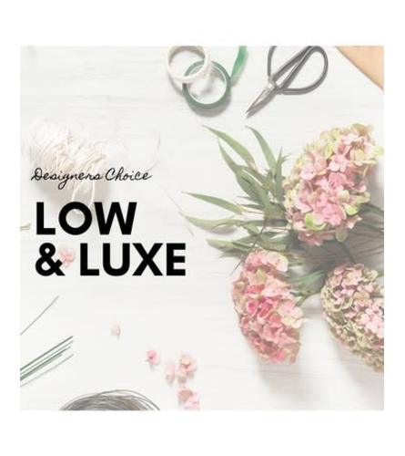 Designer's Choice Low and Luxe