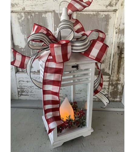 Flame Christmas Lantern