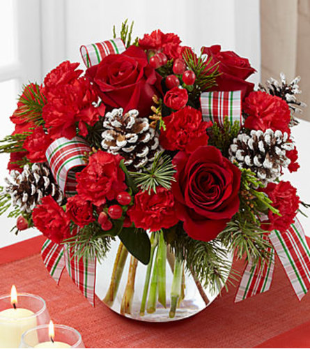 Holiday Peace. An arrangement by Balloon Bouquets Plus.