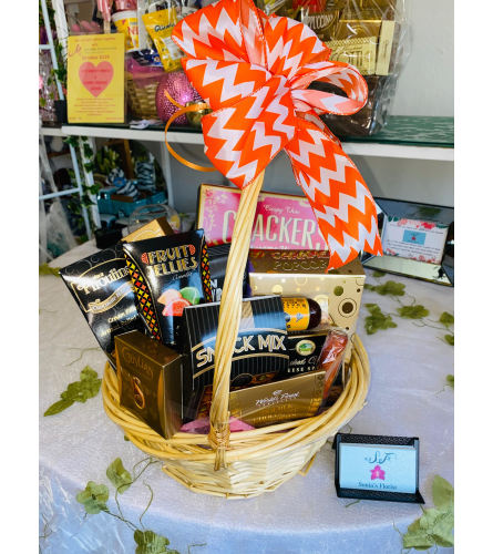 Royal Gift Basket. An arrangement by Sonia's Florist.