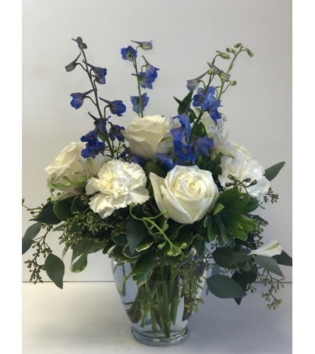 Luscious Blue bouquet