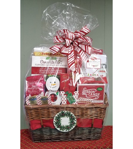 for the holidays basket