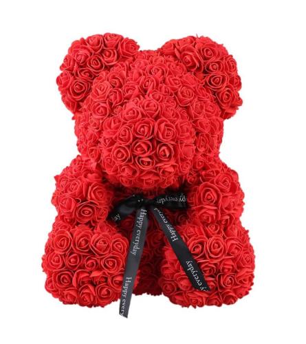 LOVE HEART ROSE BEAR