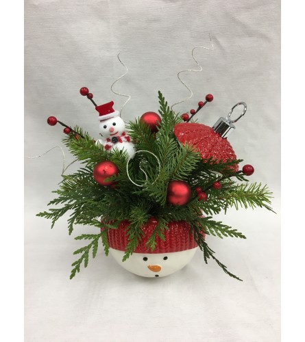 Frosty Snowmen Arrangement