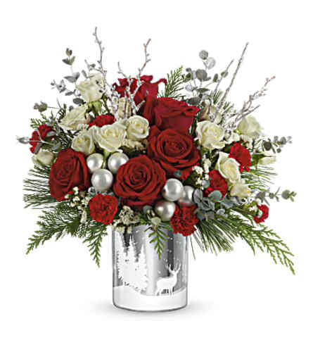 Teleflora's Wintry Wishes Bouquet 2020