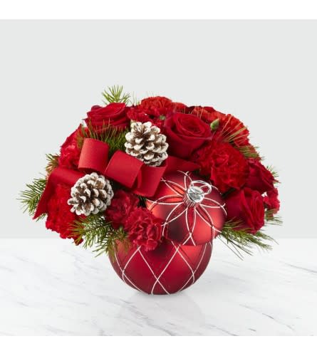 FTD Christmas Ornament Bouquet