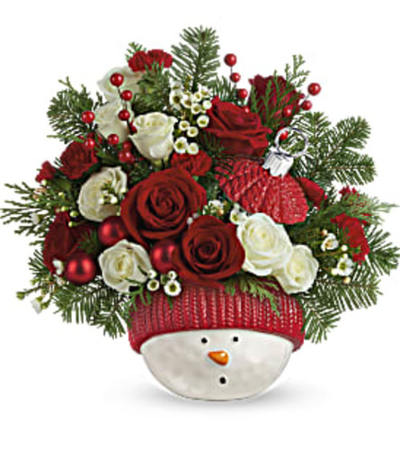 TF Teleflora's Snowman Ornament