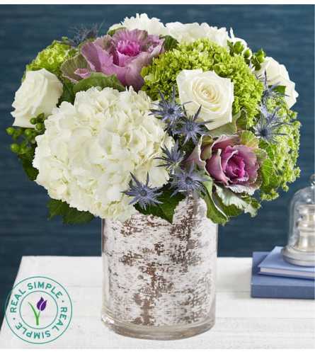 WINTER EXTRAVAGANZA - Deluxe. An arrangement by J.D. Ballantine's Flowers and Gifts.