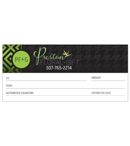 Preston Floral Gift Card