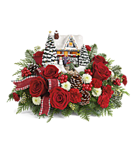 Thomas Kinkade's Hero's Welcome Bouquet 20