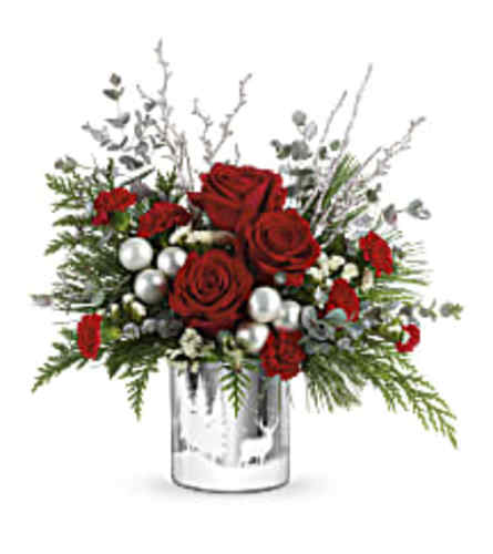 Teleflora's Wintry Wishes Holiday Bouquet