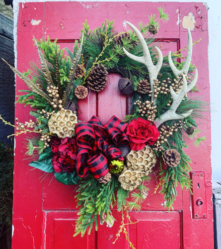 Permanent Woodland Wreath