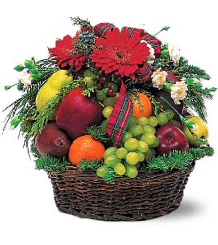 Fruit & Flowers Basket