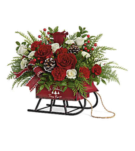 Sleigh Bells Centerpiece