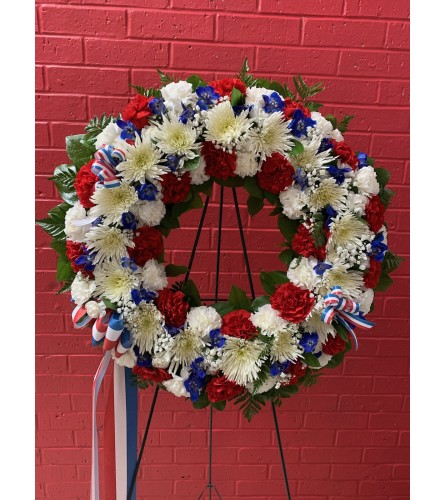 Old Glory Wreath