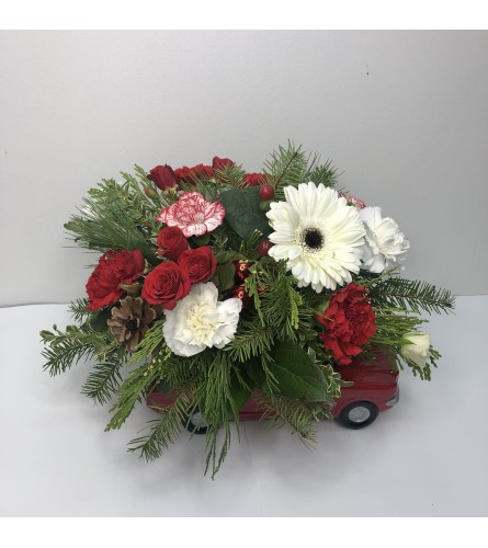 I want a '65 Ford Mustang for Christmas - Deluxe. An arrangement by Brooklin Floral and Garden Shoppe Inc..