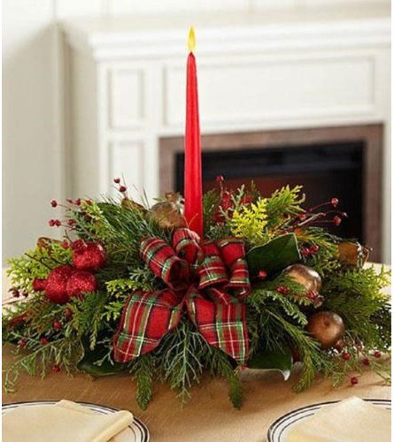 Festive Christmas Centerpiece