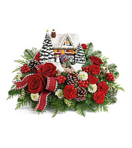 Thomas Kinkade's Hero's Welcome Bouquet Flower Arrangement