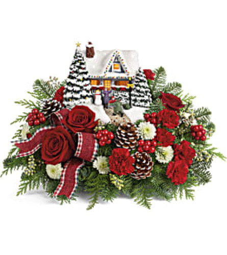 Thomas Kinkade's Keepsake Hero's Welcome Bouquet