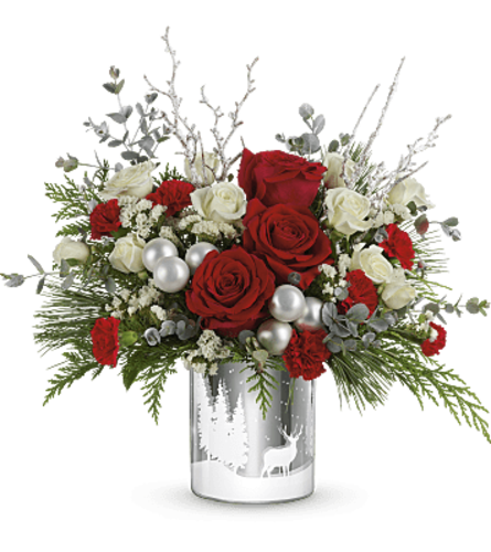 Teleflora's Silver Wintry Wishes