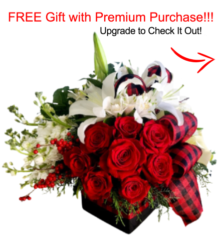 Christmas Style - Deluxe. An arrangement by The Flower Patch Florist.