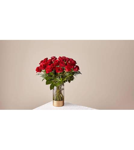 FTD Lovebirds Red Rose Bouquet - Deluxe. An arrangement by Pierson's Flower Shop and Greenhouses.