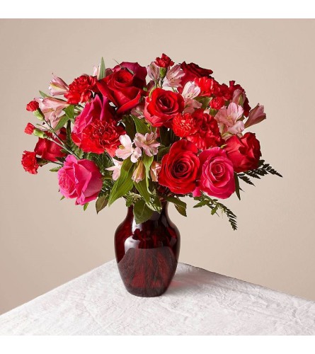OUR VALENTINE BOUQUET. An arrangement by Floral Insight.