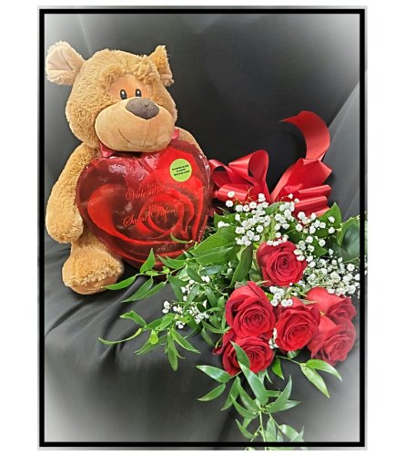 Triple Threat. An arrangement by Flower Buds Florist PEI.