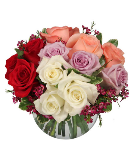 RENDEZVOUS ROSES ARRANGEMENT