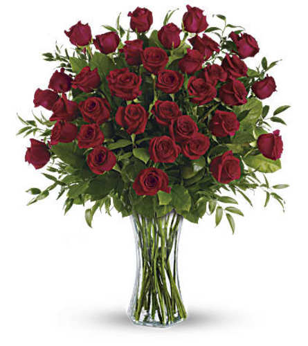 Breathtaking Beauty - 3 Dozen Long Stemmed Roses