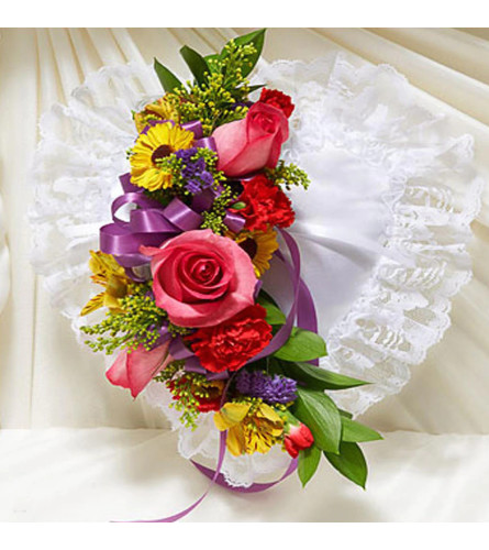 Mixed Casket Pillow