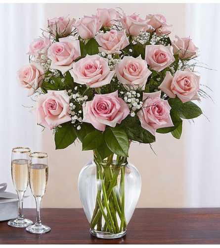 Rose Elegance™ Premium Long Stem Pink Roses