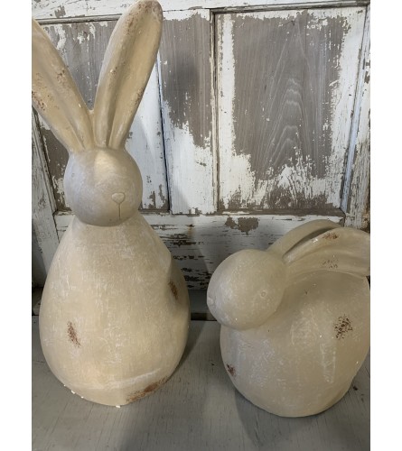 Tan Resin Bunnies