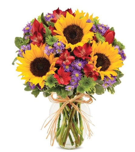 European Floral Garden Bouquet