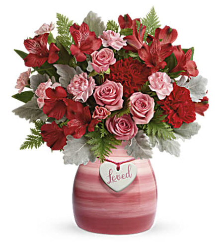 Playfully Pinks. An arrangement by Love Floral.