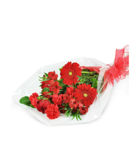 Small Red Romance, Wrapped Bouquet