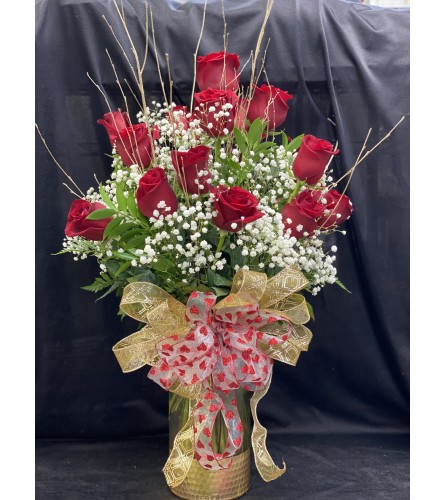 TWO DOZEN PREMIUM RED ROSES