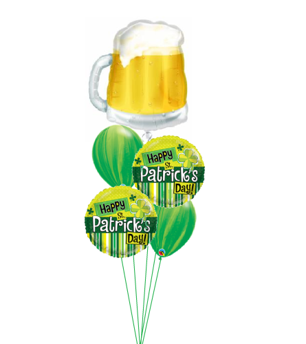 Cheers to St. Pat's Cheerful Balloon Bouquet