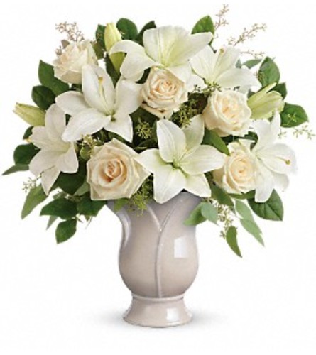 Elegance In a Tulip Vase Bouquet