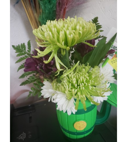 Luck of the irish. An arrangement by Jane's Floral Dreams.