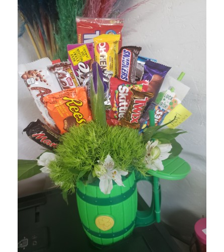 Sweets for the irish. An arrangement by Jane's Floral Dreams.