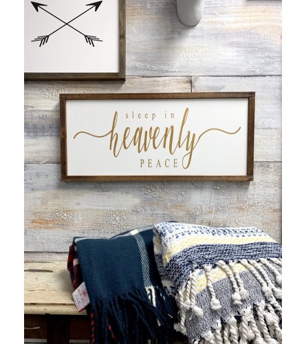 Heavenly Peace Sign. An arrangement by wish etc..