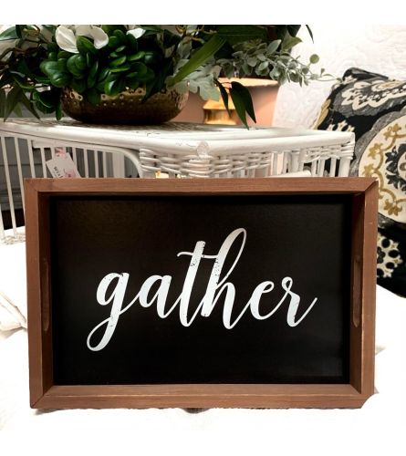 Gather Sign. An arrangement by wish etc..