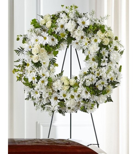 The Faithful Wishes Standing Wreath