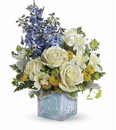 Teleflora's Welcome Little One - Baby Boy