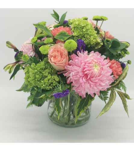 Caribbean Twist. An arrangement by The Garden Gate Gifts and Florals.