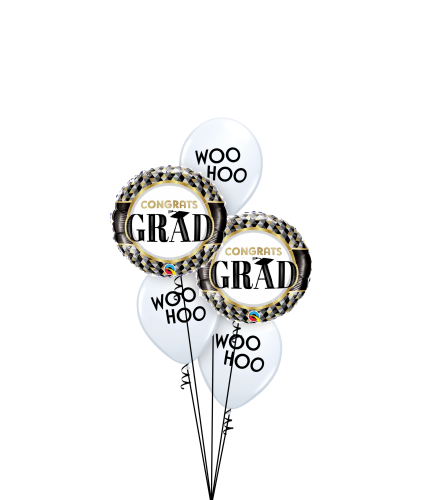 Woo Hoo Grad Classic Balloon Bouquet