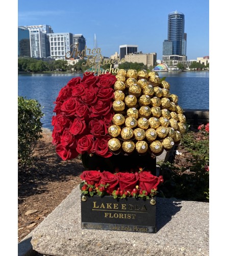 Luxury i love you Box - Send to Lake Eola, Downtown Orlando