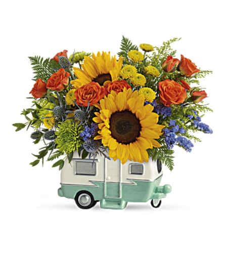 Teleflora's Retro Road Tripper